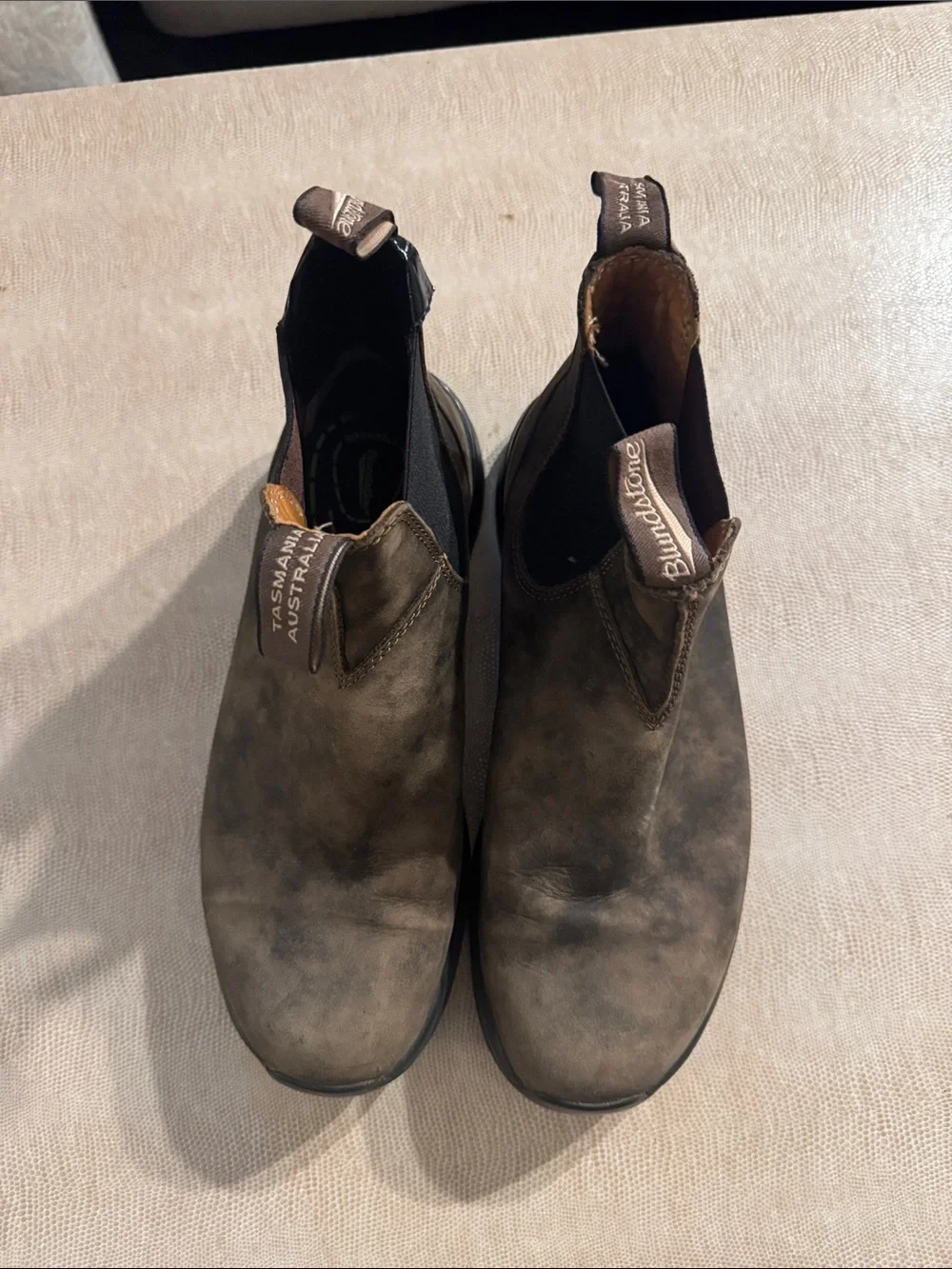 Blundstone Men's Chukka Boots in Dark Brown Leather